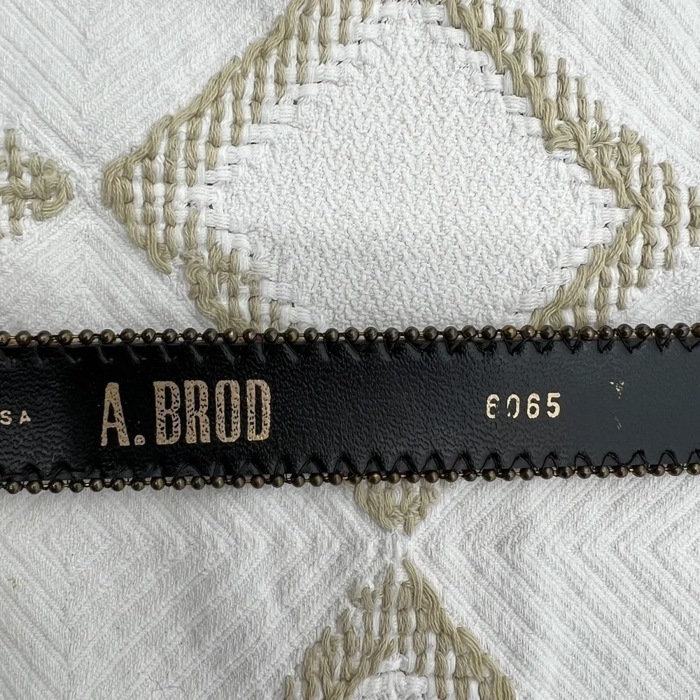 Vintage A.Brod belt size medium